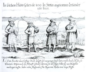 In Such Attire did 800 Irishmen (or Lunatics) Arrive in Stettin by Georg Koler